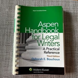 Aspen Handbook for Legal Writers